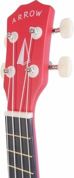Szoprán ukulele Arrow PB10 S Szoprán ukulele Piros - 5