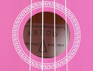 Sopránové ukulele Arrow PB10 S Pink Sopránové ukulele - 5