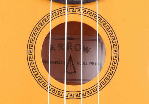 Sopránové ukulele Arrow PB10 S Sopránové ukulele Oranžová - 6