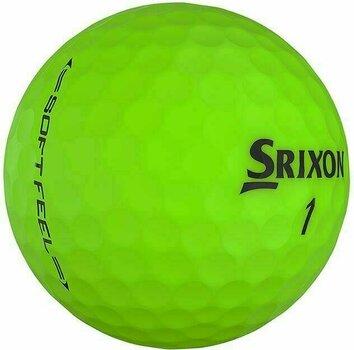 Нова топка за голф Srixon Soft Feel 11 Golf Balls Brite Green - 3