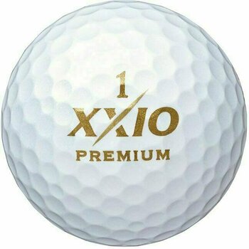 Golfball XXIO Premium 7 Gold Golf Balls White - 3