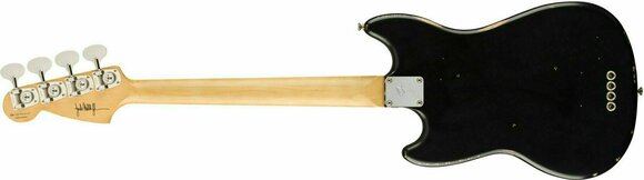 Elektrická baskytara Fender JMJ Road Worn Mustang Bass RW Černá - 2