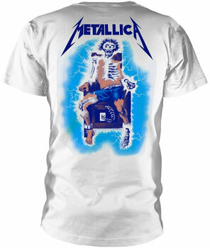 Maglietta Metallica Maglietta Ride The Lightning White S - 2