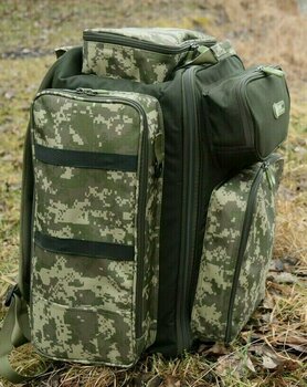 Fishing Backpack, Bag Mivardi Bagpack CamoCODE Cube XL - 13