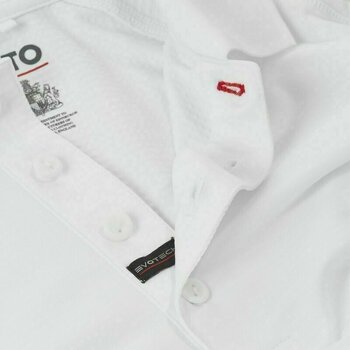 T-Shirt Musto Evolution Sunblock LS Polo 2.0 T-Shirt White S - 4