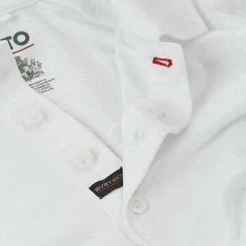 T-Shirt Musto Evolution Sunblock LS Polo 2.0 T-Shirt White L - 4