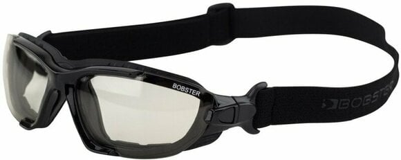 Óculos de motociclismo Bobster Renegade Convertibles Gloss Black/Clear Photochromic Óculos de motociclismo - 3