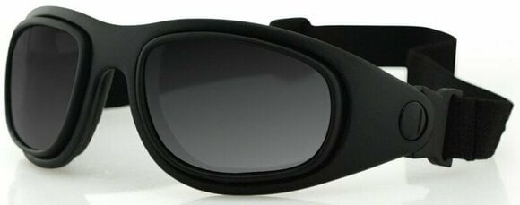 Motorbril Bobster Sport & Street 2 Convertibles Matte Black/Amber/Clear/Smoke Motorbril - 3
