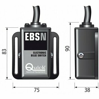 Pompa zęzowa Quick Sensor Bilge switch 9-31V 10A - 2