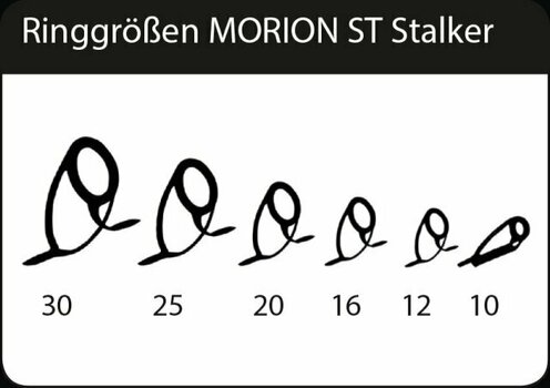Karper hengel Sportex Morion Stalker 3 m 2,75 lb 2 delen - 13