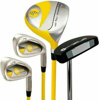 Голф комплект за голф MKids Golf Lite Half Set Right Hand Yellow 45in - 115cm - 2