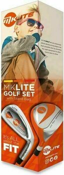 Голф комплект за голф MKids Golf Lite Half Set Right Hand Yellow 45in - 115cm - 13