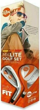 Zestaw golfowy MKids Golf Lite Half Set Right Hand Red 53in - 135cm - 12