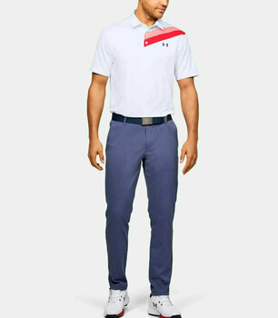 Chemise polo Under Armour Playoff 2.0 White/Beta/Academy M - 8