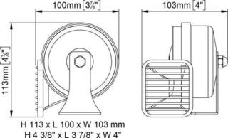 Marine Horn Marco MT1-H Marine Horn - 1