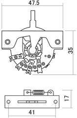 Pickup selector Hosco DM-50G Pickup selector - 1