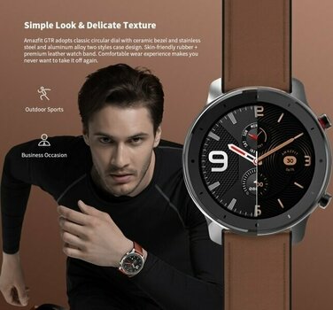 Smartwatch Amazfit GTR 47mm Aluminium Alloy Smartwatch - 4