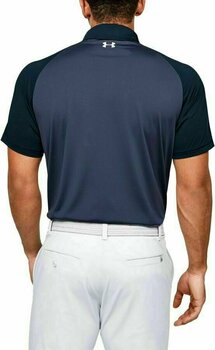 Polo trøje Under Armour Vanish Chest Stripe Academy XL - 2