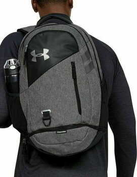 Lifestyle Backpack / Bag Under Armour Hustle 4.0 Grey/Black 26 L Backpack - 3
