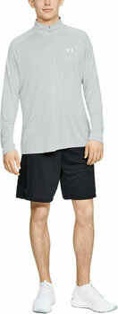 Pulover s kapuco/Pulover Under Armour Men's UA Tech 2.0 1/2 Zip Long Sleeve Halo Gray M - 6