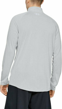 Hættetrøje/Sweater Under Armour Men's UA Tech 2.0 1/2 Zip Long Sleeve Halo Gray 2XL - 5