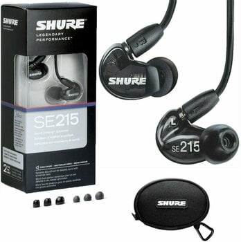 Ušesne zanke slušalke Shure SE215-K-EFS Black - 6