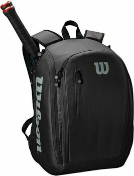 Тенис чанта Wilson Backpack 2 Черeн-Cив Тенис чанта - 2
