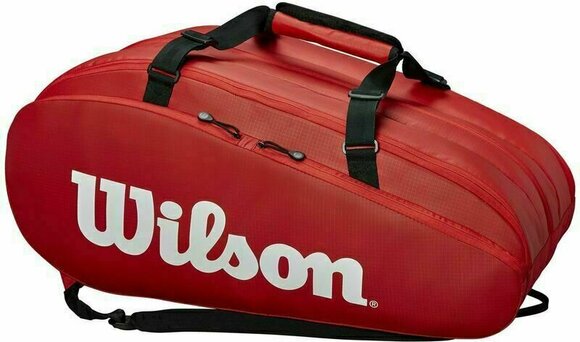 Tenisová taška Wilson Tour Compartment 12 Červená Tenisová taška - 2