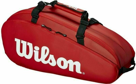 Tenisová taška Wilson Tour Compartment 6 Červená Tenisová taška - 2