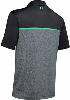 Polo Shirt Under Armour Playoff 2.0 Black/Pitch Grey/Vapor Green XL - 2