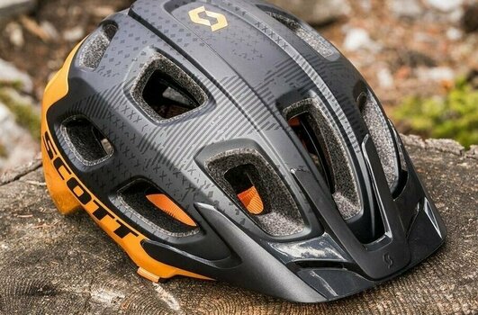 Bike Helmet Scott Vivo Plus Dark Grey/Fire Orange S Bike Helmet - 6
