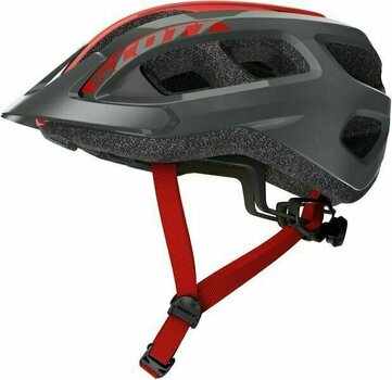 Prilba na bicykel Scott Supra (CE) Helmet Grey/Red UNI (54-61 cm) Prilba na bicykel - 2