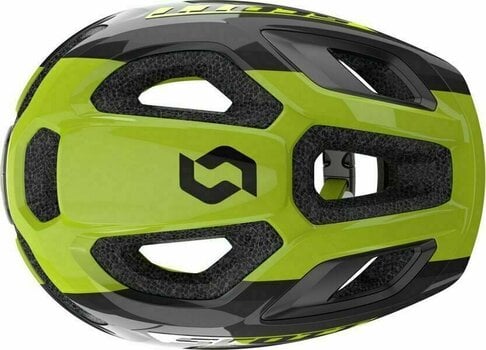 Kid Bike Helmet Scott Spunto Junior Black/Radium Yellow RC 50-56 Kid Bike Helmet - 3
