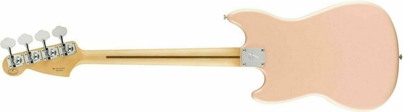 Електрическа бас китара Fender Player Offset Mustang Bass MN Shell Pink - 2