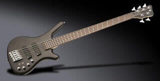 Bajo multiescala Warwick RockBass Corvette Satin Transparent Black Bajo multiescala - 1
