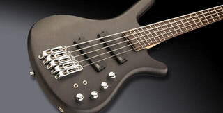 Bajo multiescala Warwick RockBass Corvette Satin Transparent Black Bajo multiescala - 2