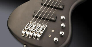 Bajo multiescala Warwick RockBass Corvette Satin Transparent Black Bajo multiescala - 3