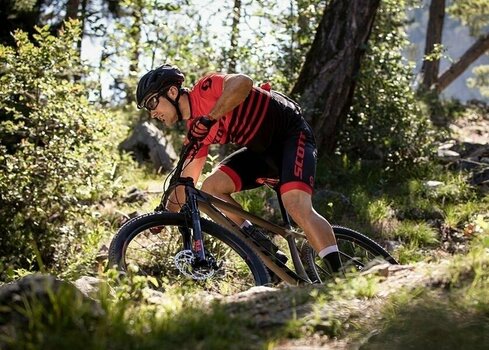Calções e calças de ciclismo Scott Bibshorts RC Team ++ Black/Fiery Red XL Calções e calças de ciclismo - 3