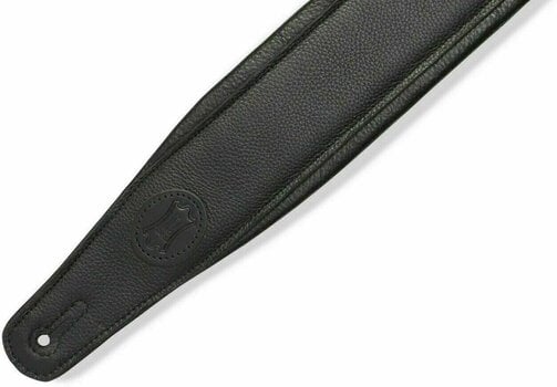 Leather guitar strap Levys Right Height Line Garment Leather guitar strap - 3