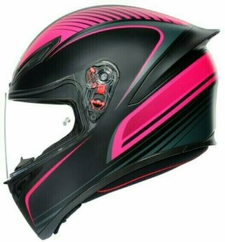 Helm AGV K1 Warmup Black/Pink XS Helm - 2
