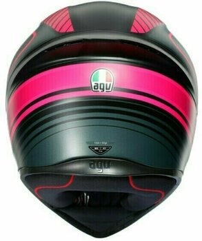 Helm AGV K1 Warmup Black/Pink S Helm - 3