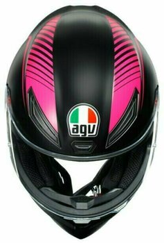 Helm AGV K1 Warmup Black/Pink S Helm - 6