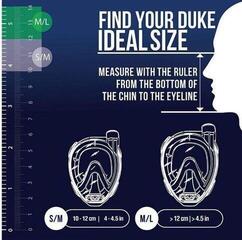 Potápačská maska Cressi Duke Clear/Silver/Transparent - 5