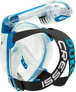 Diving Mask Cressi Duke Clear/Blue S/M - 4