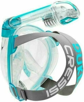 Potápačská maska Cressi Duke Clear/Aquamarine S/M - 4
