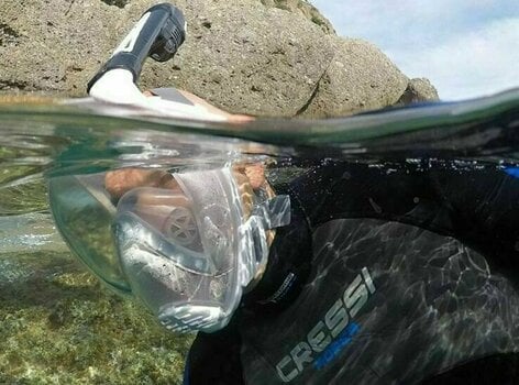 Diving Mask Cressi Duke Clear/Aquamarine S/M - 8