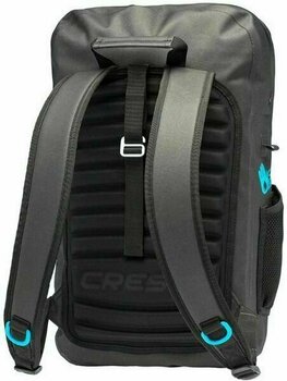 Водоустойчива чанта Cressi Fishbone Dry Backpack 25L Black/Light Blue - 3