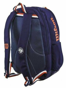 Tennis Bag Wilson Roland Garros Team Backpack 2 Navy/Clay Tennis Bag - 4