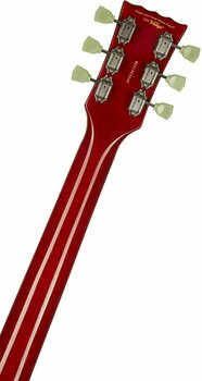 Gitara elektryczna Vintage V100 Flamed Trans Wine Red - 5