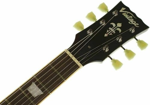 Electric guitar Vintage V100 Gloss Black - 5